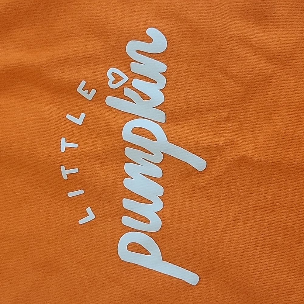Girls Pumpkin Matching Set - Picture 4 of 5